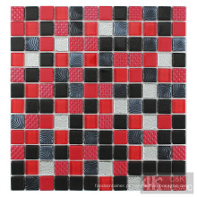 Azulejo de mosaico de design de venda quente em vermelho